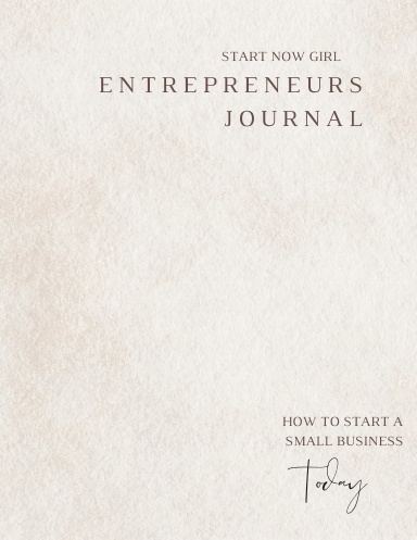 Entrepreneur's Journal